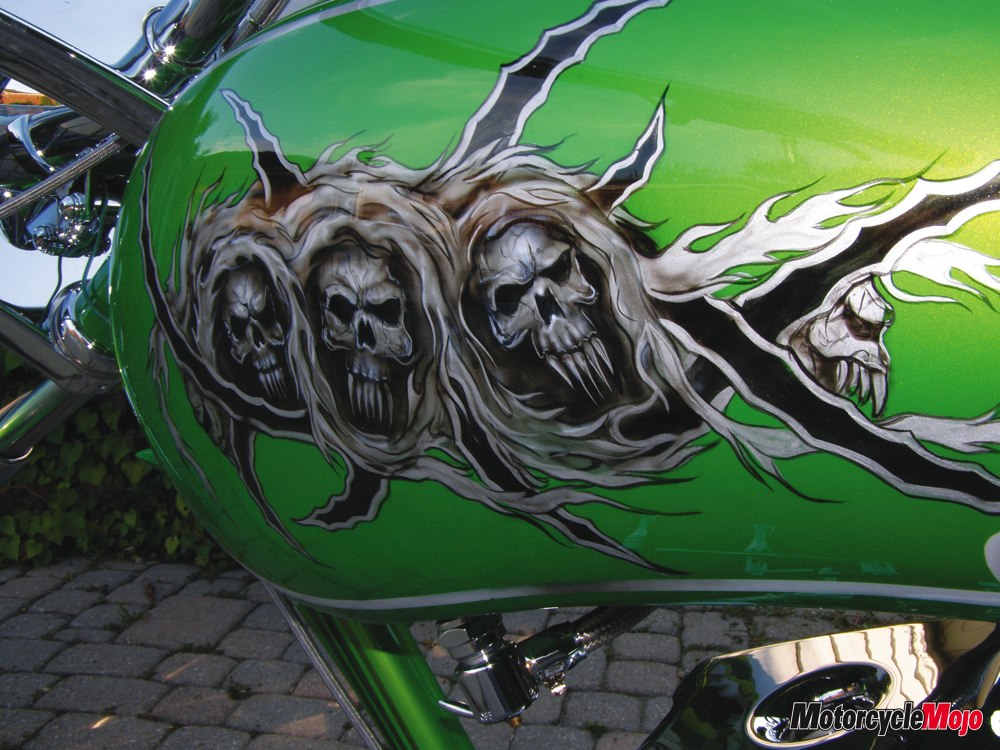 Connery's Custom Paint Motorcyles and Hotrods Toronto Canada