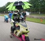 Misti as own umbrella Girl Misti as own umbrella Girl