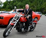 The mean biker look!