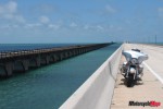 Seven Mile Bridge with old railway bridge beside it. No stopping on the bridge Ha Ha Seven Mile Bridge with old railway bridge beside it. No stopping on the bridge Ha Ha