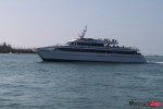 Sunset Cruise boat leaving the harbour Sunset Cruise boat leaving the harbour