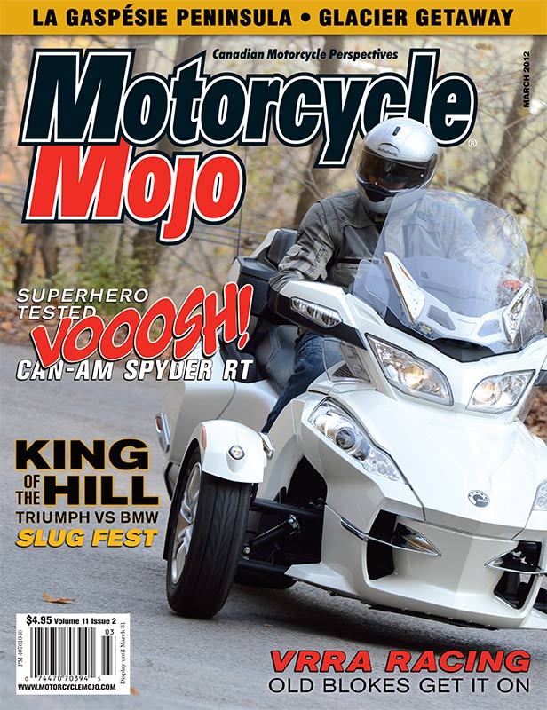 Motorcycle Mojo Cover - January/February 2012