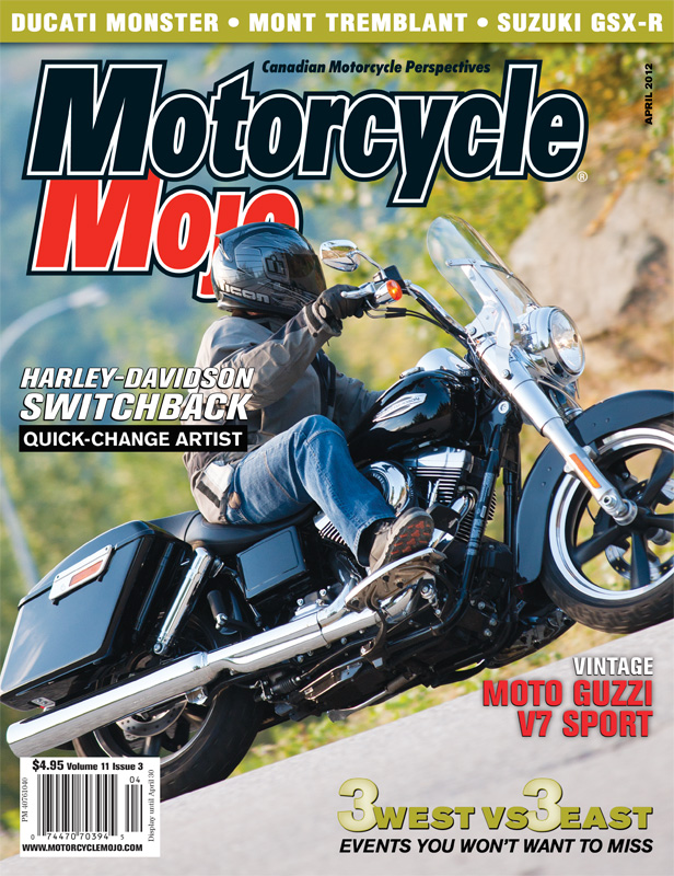 Motorcycle Mojo Cover - January/February 2012