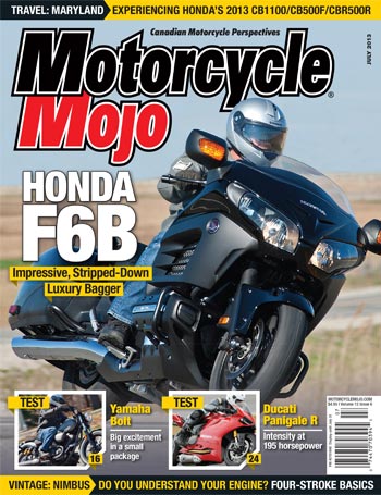 Motorcycle Mojo July 2013 Cover